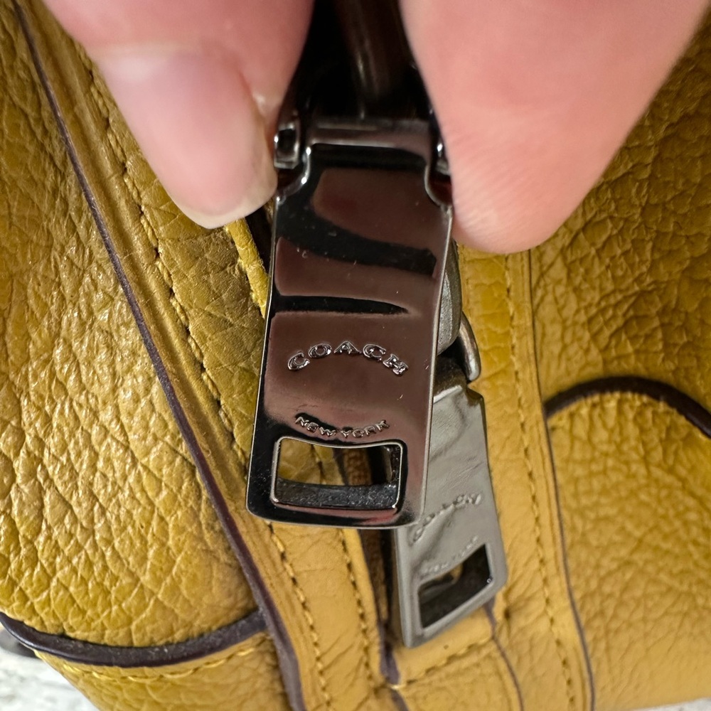 Coach Mercer Genuine Leather 2 Way Satchel Bag - Picture 12 of 12